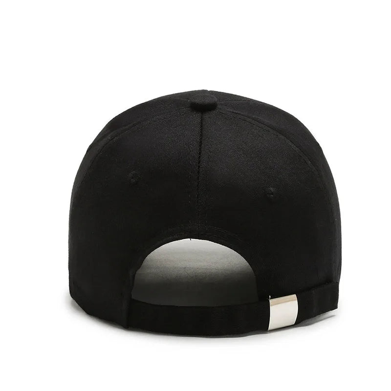 Fashion Embroidered Letter Baseball Cap – Unisex Adjustable Snapback Hat for Men & Women, Cotton Trucker Sun Visor