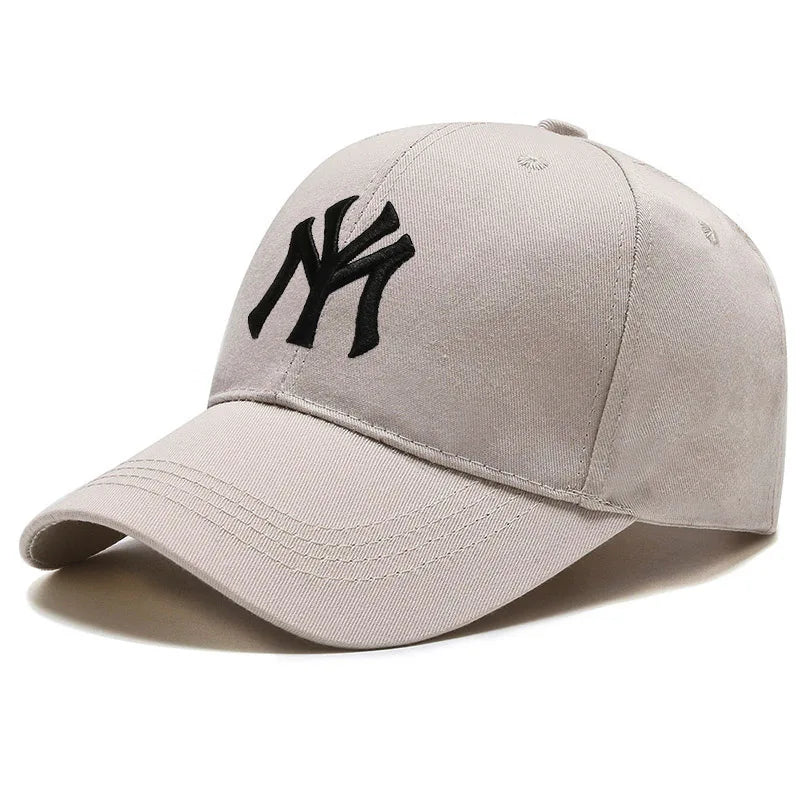 Fashion Embroidered Letter Baseball Cap – Unisex Adjustable Snapback Hat for Men & Women, Cotton Trucker Sun Visor