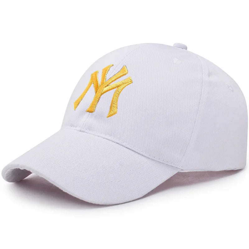 Fashion Embroidered Letter Baseball Cap – Unisex Adjustable Snapback Hat for Men & Women, Cotton Trucker Sun Visor