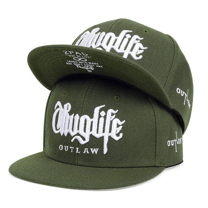 Men's Thief Series Dual-Tone Snapback Cap – Unisex Adjustable Hip Hop Streetwear Baseball Hat with Sunshade