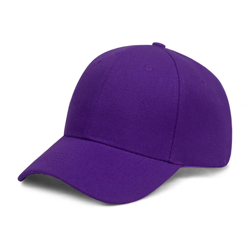 Unisex Adjustable Snapback Baseball Cap – Casual Hip Hop Streetwear Dad Hat for Men & Women